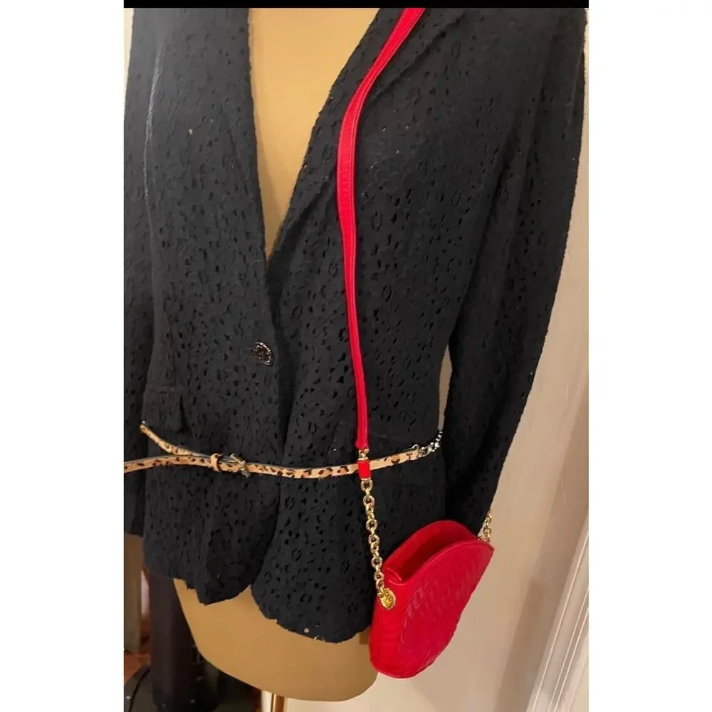 Lorenzi red leather